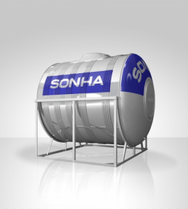 Bồn nước inox ngang Sơn Hà Bồn nước inox ngang Sơn Hà