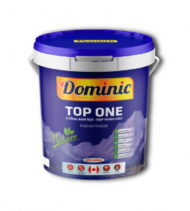 DOMINIC – TOP ONE – Sơn Ngoại Thất Chống Bám Bụi Tối Ưu – Đẹp Hoàn Hảo DOMINIC – TOP ONE – Sơn Ngoại Thất Chống Bám Bụi Tối Ưu – Đẹp Hoàn Hảo
